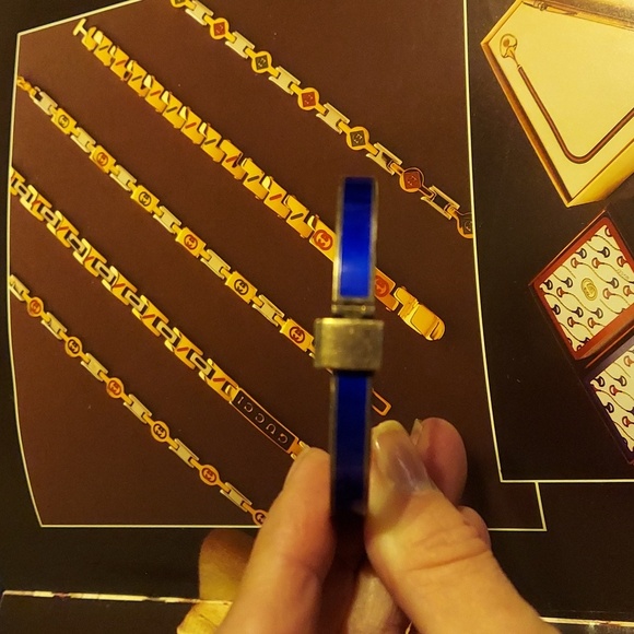 2 Vintage GUCCI enamel bracelets, early 2000's, in FVC! - Picture 3 of 10